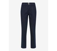Brax Damen Five-Pocket-Hose Style MAY S CLEAN RAW BLUE, denim dunkelblau, Gr. 42