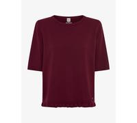 Brax Damen Pullover Style NINA blackberry violet, dunkles lila, Gr. 36