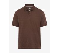 Brax Modern Fit Poloshirt Kurzarm braun