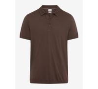 Brax Modern Fit Poloshirt Kurzarm braun
