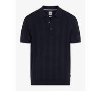 Brax Herren Strickpolo PASCAL navy, dunkelblau Gr. S