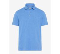 Brax Poloshirt Style Pavo Modern Fit Kurzarm Blau Größe 6XL