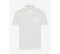 Brax Herren Polo Style PAVO offwhite, cremeweiß, Gr. XXL