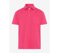 Poloshirt BRAX "Style PAVO", Herren, Gr. M (50), lila, 100% Baumwolle, Shirts (55138530-M) lila