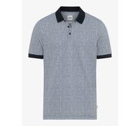 Brax Modern Fit Poloshirt Kurzarm dunkelblau