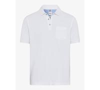 BRAX Herren Poloshirt PETE, weiss, Gr. XXL