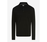 Poloshirt BRAX "Style PIRLO", Herren, Gr. M (50), schwarz, 100% Baumwolle, Shirts (33858233-M) schwarz