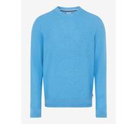 Brax Herren Strickpullover Style RICK pool, hellblau, Gr. M