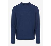 Brax Herren Strickpullover Style RICK cove, Blau, Gr. M
