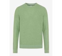 Brax Herren Strickpullover Style RICK herb, grün, Gr. XL