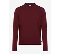 Brax Herren Strickpullover Style RICK velvet, dunkelrot, Gr. XXXL