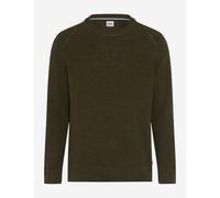 Brax Herren Strickpullover Style ROY deep jungle, dunkelgrün, Gr. L