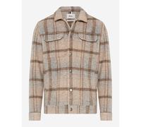 Brax Santiago Regular Fit Jacke cappucino, Kariert