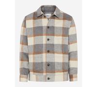 BRAX Flanell Overshirt Santiago cream kariert XXL