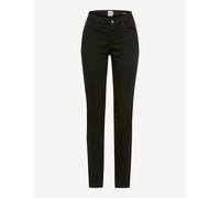 Brax Fashion Hose Shakira Slim Fit Five-Pocket Damen schwarz Größe 44 (kurz)
