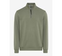 Brax Performance Regular Fit Troyer grün, Einfarbig