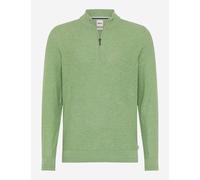 Brax Herren Strickpullover Style STEFFEN herb Grün Oliv, grün - oliv, Gr. L