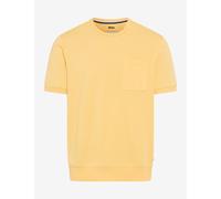 Brax Herren Sweatshirt Style SULLY sunlight, hellgelb, Gr. M