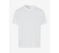 Brax T-Shirts Herren Regular Fit Kurzarm Rundhals Baumwolle weiß, L