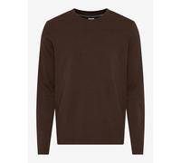 Brax Herren Langarmshirt Style TIMON chocolate, dunkelbraun, Gr. S