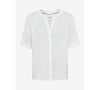 Brax Damen Bluse Style VERI white, weiß, Gr. 42