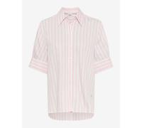 Kurzarmbluse BRAX "Style VILLY", Damen, Gr. 42, rosa, 88% Viskose, 12% Polyamid, Blusen (98035963-42) rosa