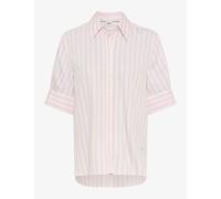 Kurzarmbluse BRAX "Style VILLY", Damen, Gr. 44, rosa, 88% Viskose, 12% Polyamid, Blusen (98035963-44) rosa