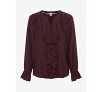 Brax Damen Bluse Style VIVE blackberry violet, dunkles lila, Gr. 40