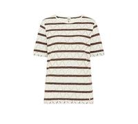 Brax Damen Shirt Style CIRA S soft ecru, cremeweiß, Gr. 34