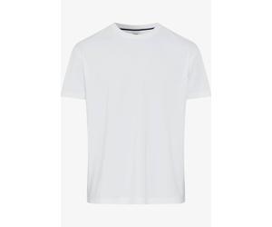 Brax Ted Modern Fit T-Shirt Rundhals weiss, Einfarbig