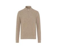 Brax Herren Strickpullover Style STEFFEN cappucino, hellbraun, Gr. XXL