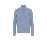 Brax Regular Fit Troyer hellblau, Einfarbig