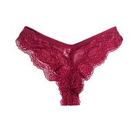 Brazilian Slip Damen,Spitze Unterhosen Erotisch Nahtlose Slips Bikini Hipster Damen Spitze Hipsters Stretch Atmungsaktiver Hipster Dessous Hipster String Tanga