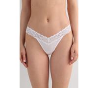 Brazilian-slip Im Stil Der 80er-jahre Aus Spitze Und Mikrofaser Weiß 4