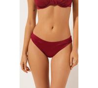Brazilianer-bikinihose Shiny Satin Rot L
