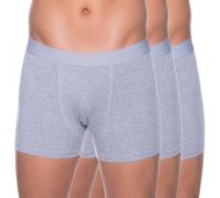 Bread & Boxers 3-er Set Boxer Briefs Grau