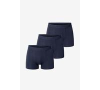 Bread & Boxers 3-Pack Boxershorts BRIEF aus Bio-Baumwolle blau (dark navy) XL
