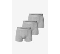 Bread & Boxers 3-Pack Boxershorts BRIEF aus Bio-Baumwolle grau (grey melange) S