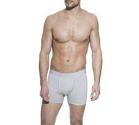 Bread & Boxers Boxer Brief | 3 Boxershorts zum Preis von 2 | Organic Cotton aus Biobaumwolle in grau | klassischer FIT | mit 6% Elastan XL