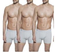 Bread & Boxers Bread and Boxers Boxer Briefs 3P Grau Ökologische Baumwolle XX-Large Herren