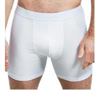 Bread & Boxers Bread and Boxers Brief Boxer Long Leg 3P Weiß Ökologische Baumwolle Large Herren