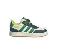 Breakbase Kinder-Sneaker Off White / Collegiate Green / Court Green JR0206