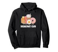 Breakfast Club Süße Kawaii Pfannkuchen Kaffee Donut Ei Pullover Hoodie