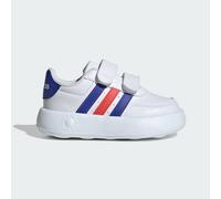 adidas Jungen Unisex Kinder Breaknet 2.0 Shoes Kids Sneaker, Cloud White/Lucid Blue/Bright red, 21 EU