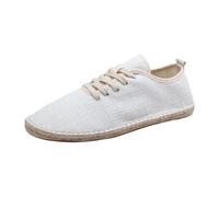 Breathable Casual Slip On ’s Shoes with Knit Cord and Jute Mesh Upper for Everyday Comfort and Lightweight Everydaywear