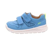 Superfit Sneaker BREEZE Jungen Leder Hellblau/Gelb Größe 24