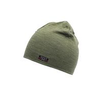 Devold Breeze Cap Lichen Melange, Größe One Size - Merino Kopfbedeckung, Farbe Grün