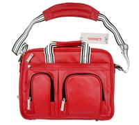 Breeze Notebook-Tasche Leder Rot bis 16"