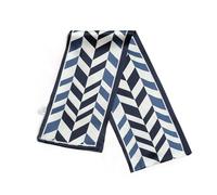 BREEZE NOUTHERLY Women's 100% Silk Scarf,Seidenschal Damen 100% Seide, Bunte Luxuriöse Schals, Warm & Weich Strippen-17X150