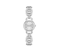 Breil ALYA women's watch only time EW0697 black background steel case and bracelet with round links